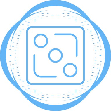 zar simgesi vektör illüstrasyonu