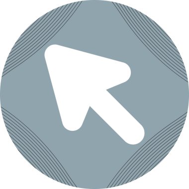 İmleç ağ simgesinin vektör illüstrasyonu    