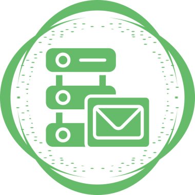 SMTP Sunucusunun basit doğrusal çizimi