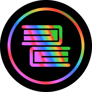 kitaplar düz simge, vektör illüstrasyonu