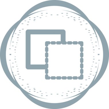 Önplan web simgesi, vektör illüstrasyonu