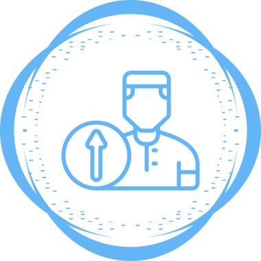 Kullanıcı web simgesi basit tasarım