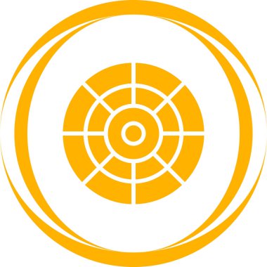 Paleti simgesi, basit vektör çizim