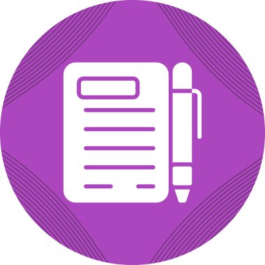 İletişim formu. Web simgesi vektör illüstrasyonu