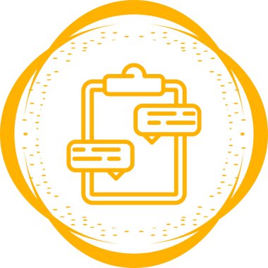 Pano simgesinin vektör illüstrasyonu