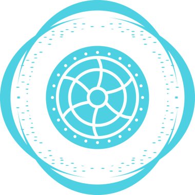 Daha serin ağ simgesi vektör illüstrasyonu