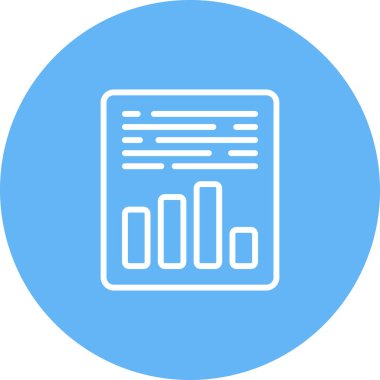 belge web simgesi vektör illüstrasyonu