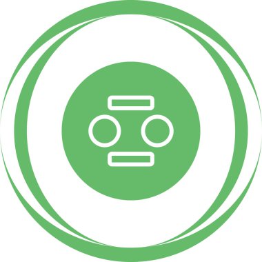 port simgesinin basit vektör illüstrasyonu