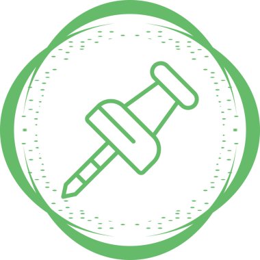 İp simgesi. düz tasarım biçimi