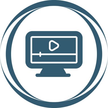 bilgisayar simgesi vektör illüstrasyonu  