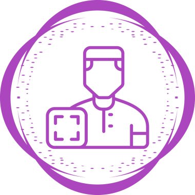 Kullanıcı web simgesi basit tasarım