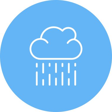 bulut web simgesi vektör illüstrasyonu