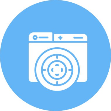 hedef ağ simgesi, vektör illüstrasyonu