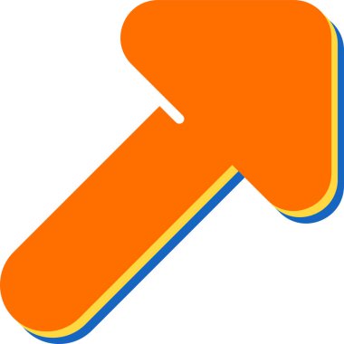 ok simgesinin vektör illüstrasyonu