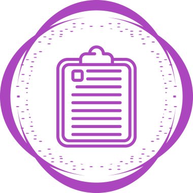 Pano modern simgesinin vektör illüstrasyonu         