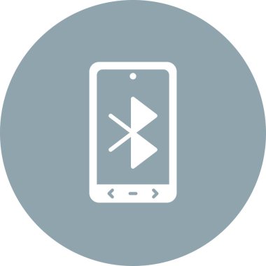 Bluetooth simgesinin vektör çizimi