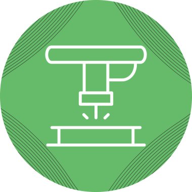 Makineler. Web simgesi basit tasarım