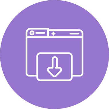 Simge vektör illüstrasyonunu indir. İndiriliyor