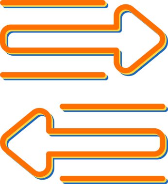 ok simgesinin vektör illüstrasyonu