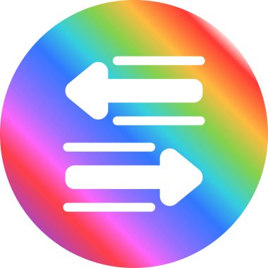 ok simgesinin vektör illüstrasyonu