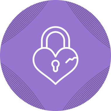 asma kilit simgesi ve güvenlik işareti beyaz arkaplanda izole edildi. 