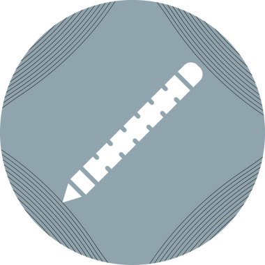 Kalem simgesi, web illüstrasyonu basit tasarım