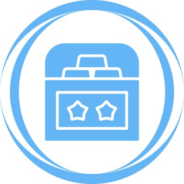 Ödül simgesinin temel doğrusal çizimi