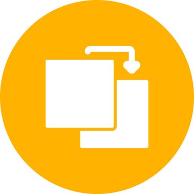 Belge. Web simgesi basit illüstrasyon