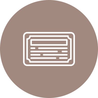 Sertifika web simgesi vektör çizimi 