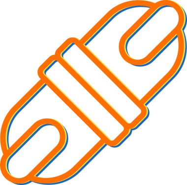 elektrik dolgu simgesi web basit illüstrasyon