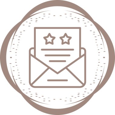 İnternetteki ideal performans ve estetik için düşünceli bir şekilde yaratılmış bir belgeyi temsil eden renkli soyut bir simge.