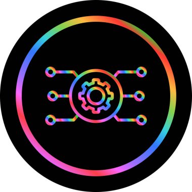 Ağ web simgesi vektör illüstrasyonu