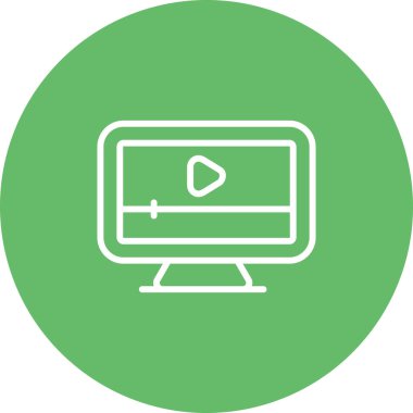 bilgisayar simgesi vektör illüstrasyonu  