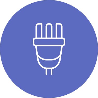 elektrik dolgu simgesi web basit illüstrasyon