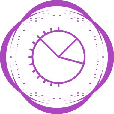 İstatistik web simgesi, basit vektör illüstrasyon istatistikleri