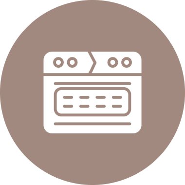 Tarayıcı web simgesinin temiz bir çizimi.