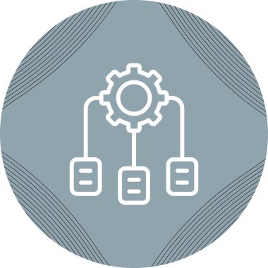 Ağ web simgesi vektör illüstrasyonu