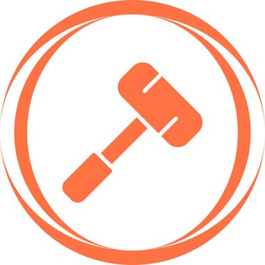 Web simge vektör çizim çekiç