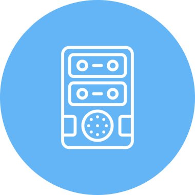 bilgisayar simgesi, vektör illüstrasyonu basit tasarım