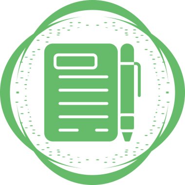 İletişim formu. Web simgesi vektör illüstrasyonu