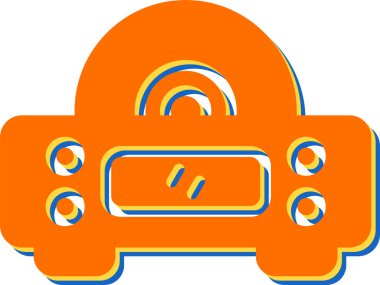 Cd oynatıcısının basit vektör tasarımı