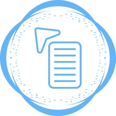 Tıklama simgesinin vektör çizimi