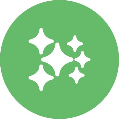 yıldızlar web simgesi, vektör illüstrasyonu