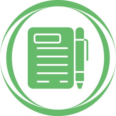 İletişim formu. Web simgesi vektör illüstrasyonu