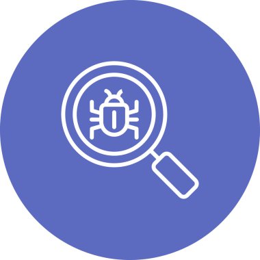 Malware simgesinin basit doğrusal çizimi