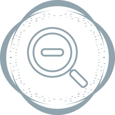 arama web simgesi, vektör illüstrasyonu