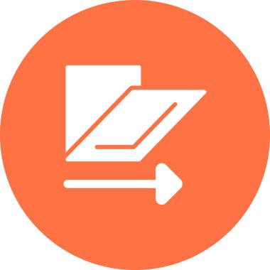 Makas kesme aracı simgesi, vektör illüstrasyonu