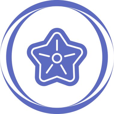 Yıldız. Web simgesi basit illüstrasyon