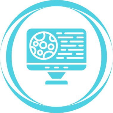 araştırma web simgesi vektör illüstrasyonu