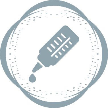 Elektrikli kayganlaştırıcı. Web simgesi basit illüstrasyon